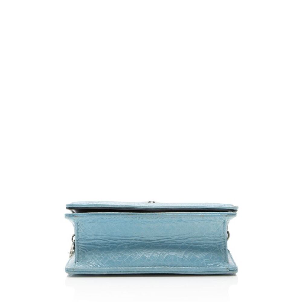 Dior Crackled Deerskin Diorama Baby Shoulder Bag - Picture 4 of 15